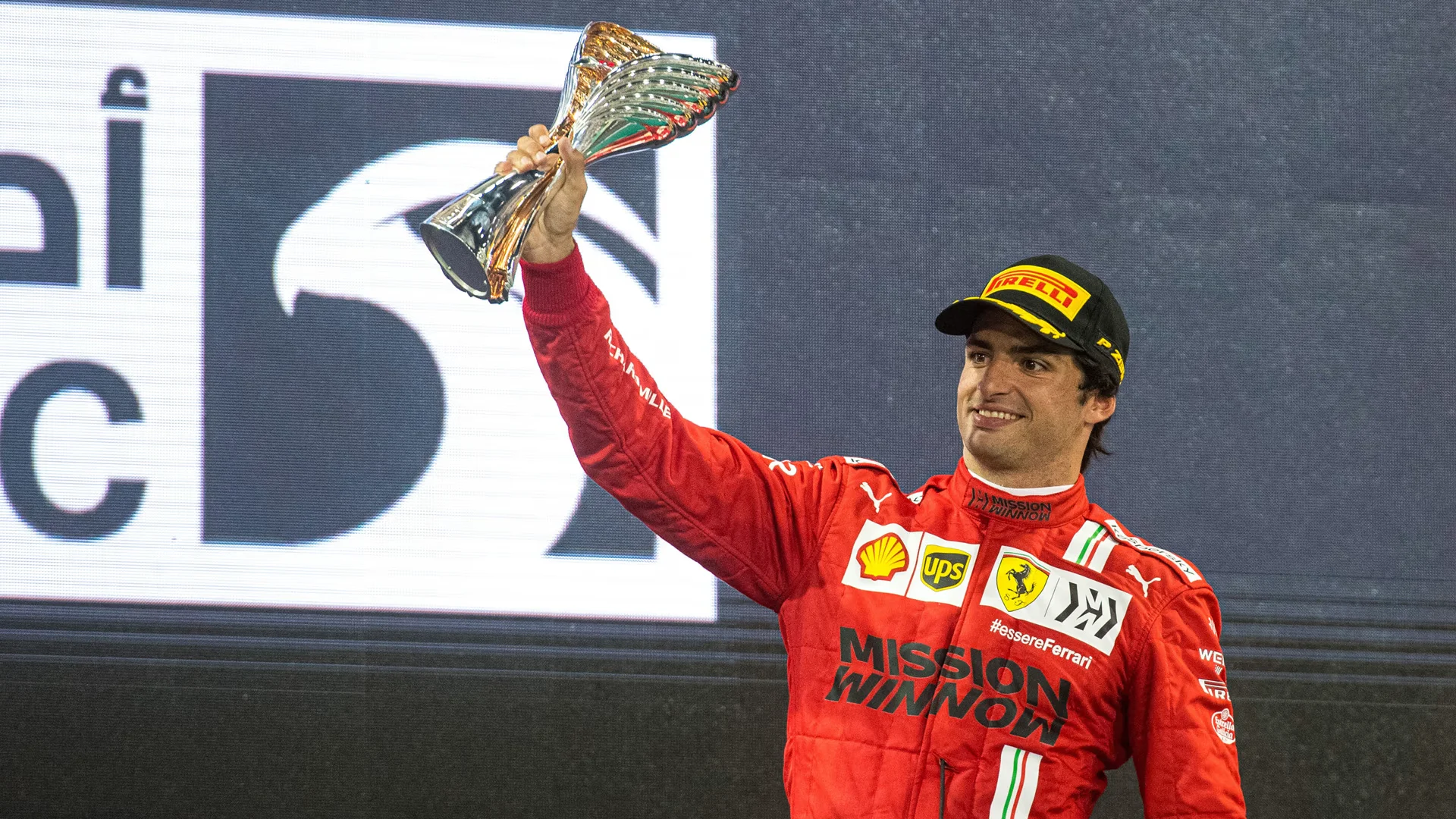 Carlos Sainz Abu Dhabi Grand Prix